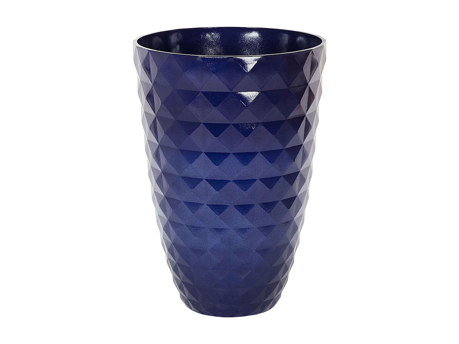 Bloempot FERIZA Steen 35 cm Marineblauw