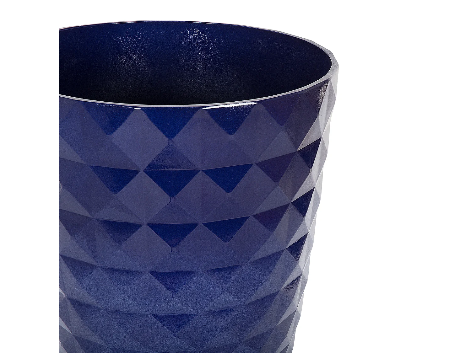 Bloempot FERIZA Steen 35 cm Marineblauw