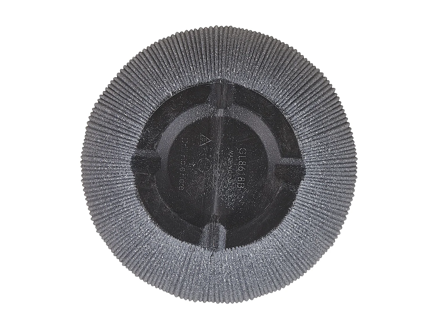 Bloempot CHIOS Kunststof 31 cm Grijs