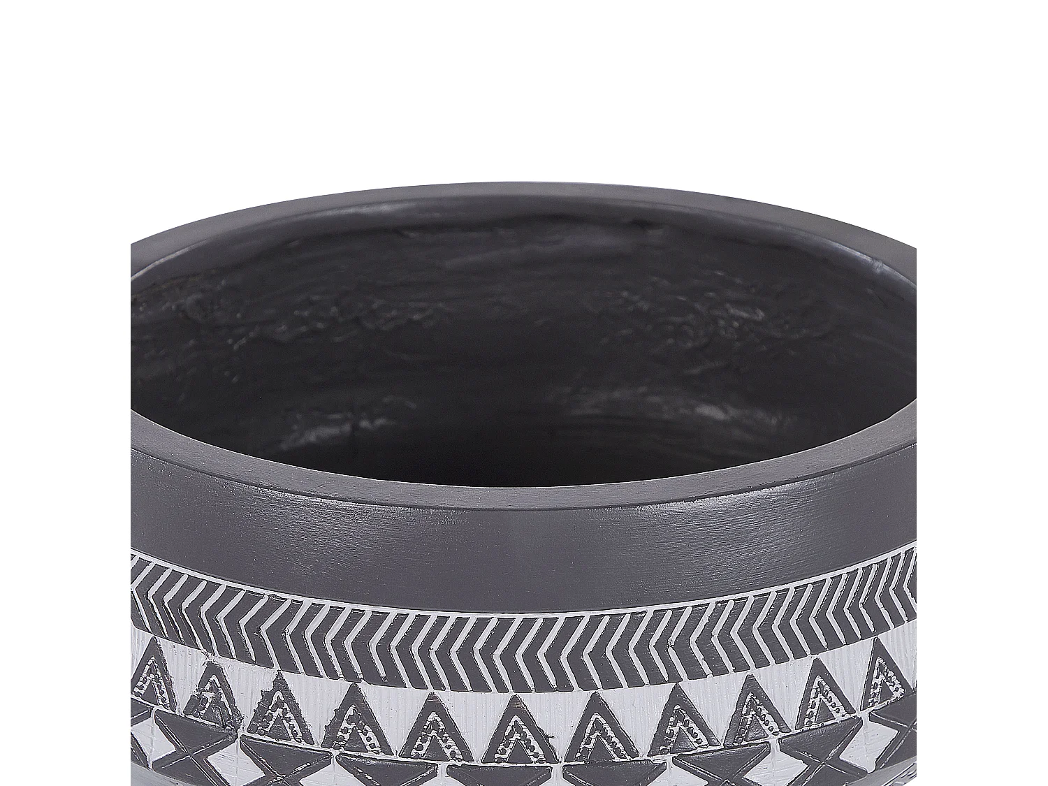 Cache-pot sur pied MOUSSATA 35 cm Gris