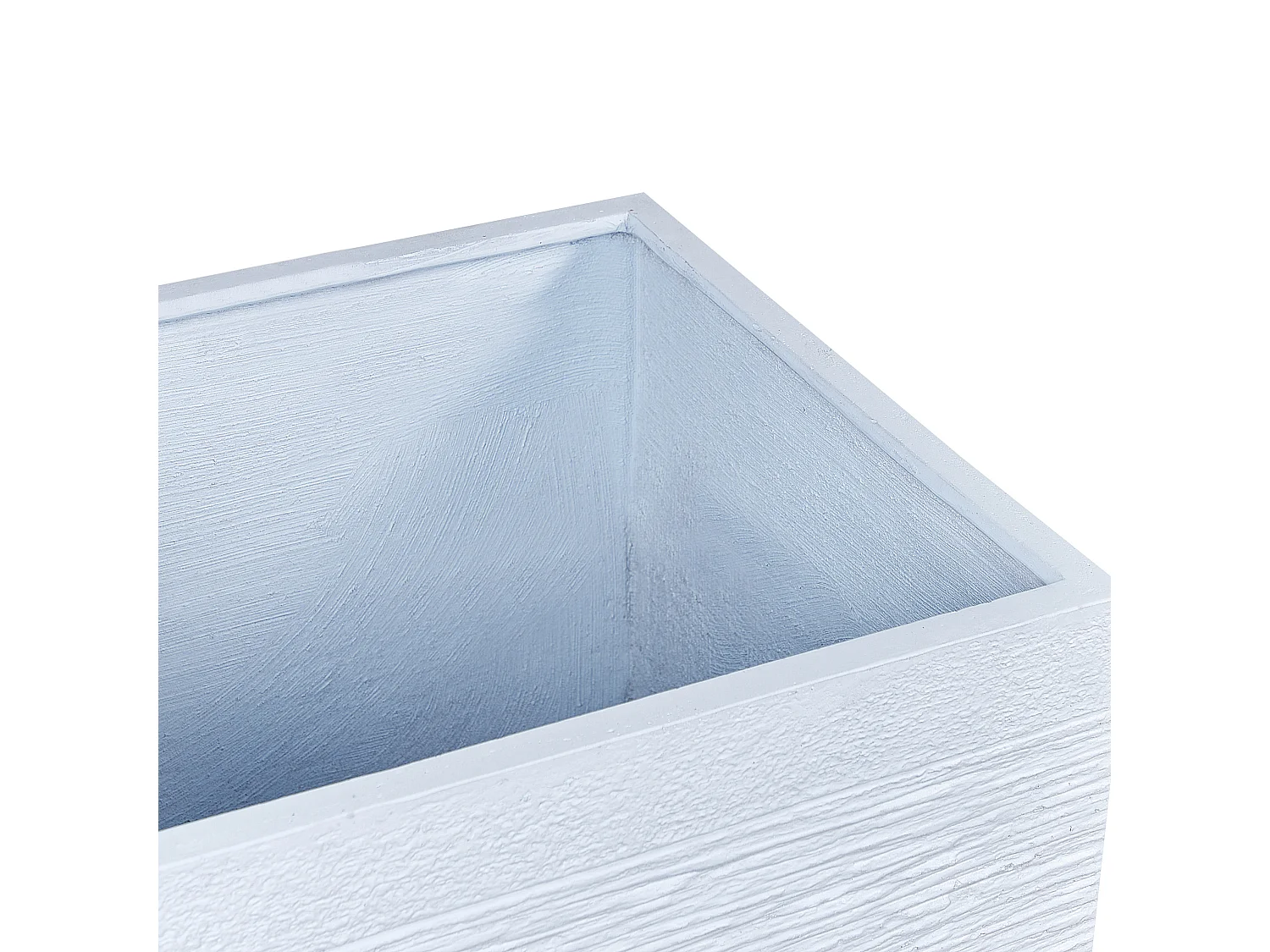 Cache-pot PAROS 50 cm Blanc