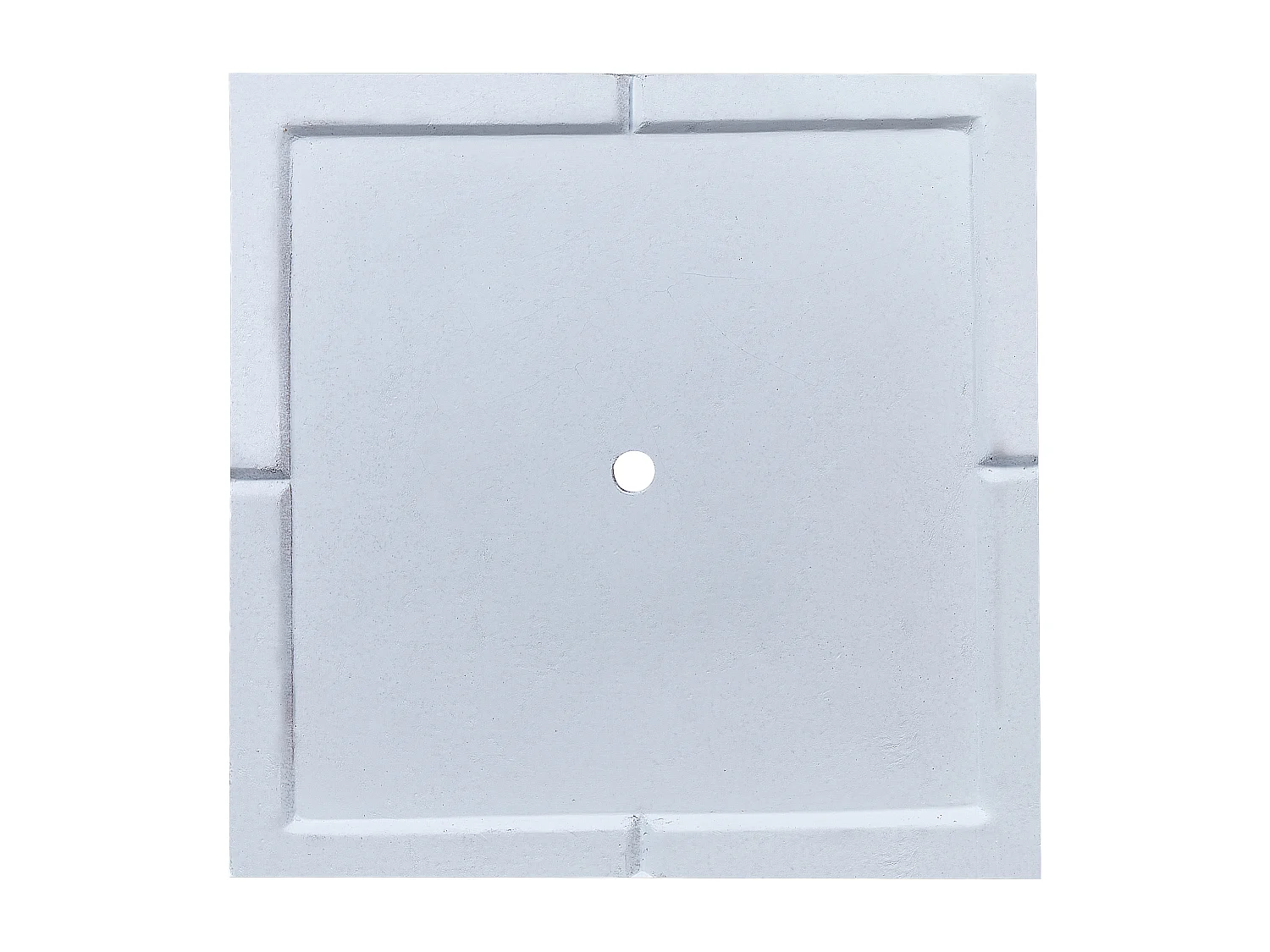 Cache-pot PAROS 50 cm Blanc