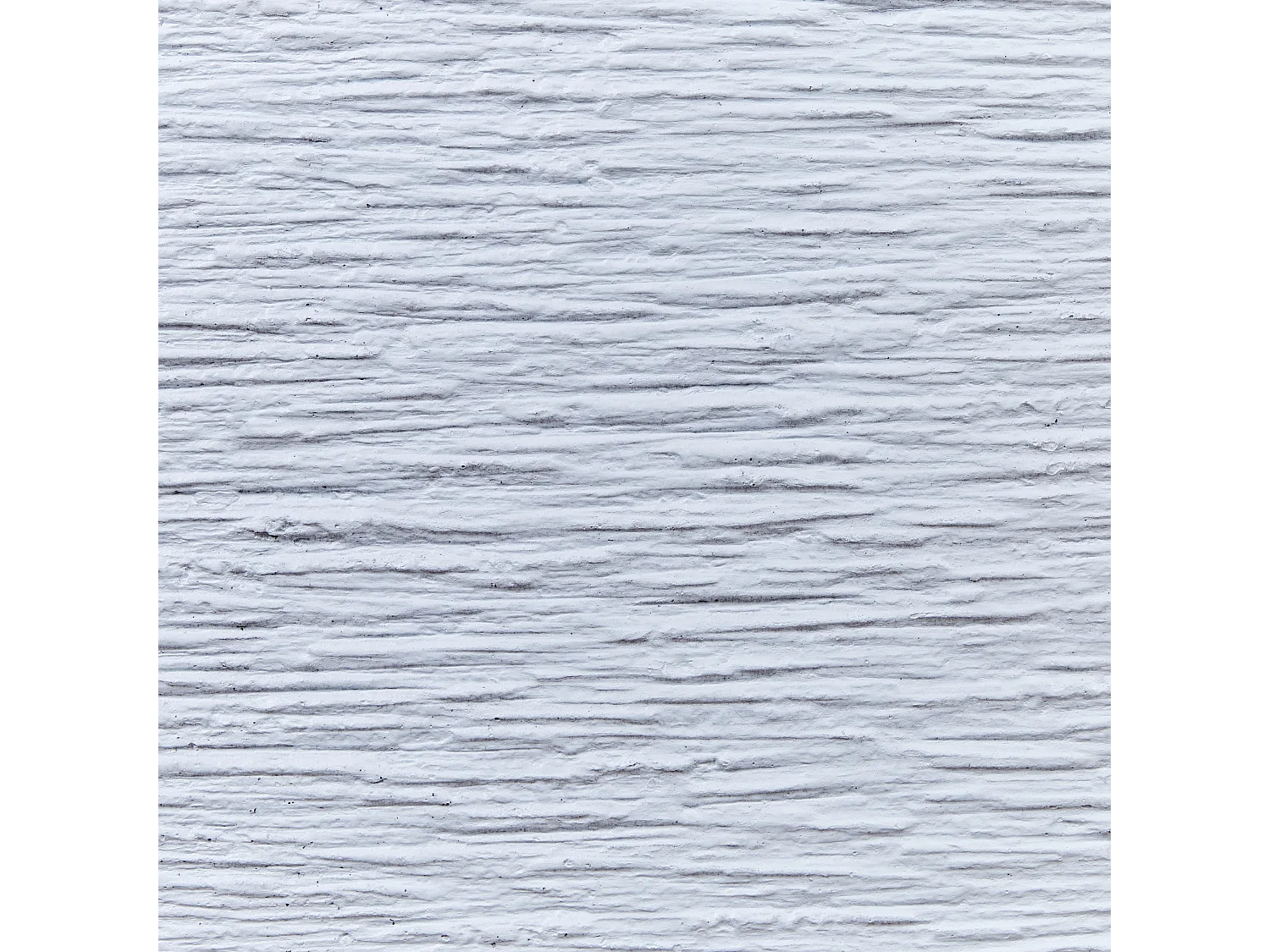 Praktischer Blumentopf 50 x 50 x 46 cm Steingemisch weiß Paros