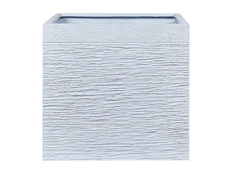 Cache-pot PAROS 50 cm Blanc