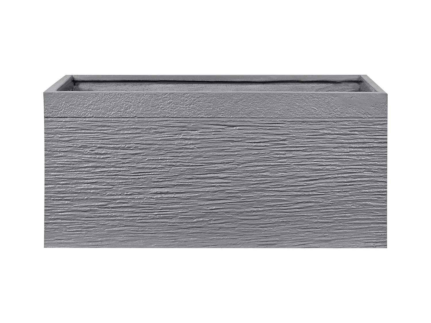 Blumentopf grau rechteckig 80 x 37 x 38 cm MYRA
