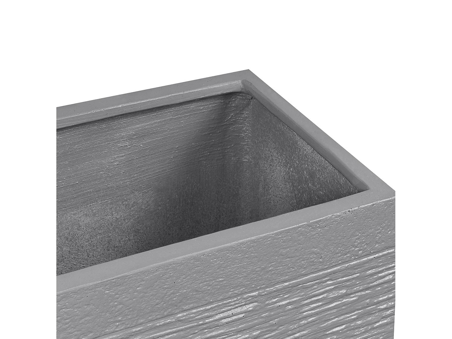 Blumentopf grau rechteckig 80 x 37 x 38 cm MYRA