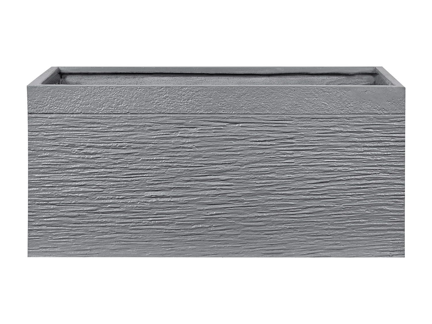 Blumentopf grau rechteckig 80 x 37 x 38 cm MYRA