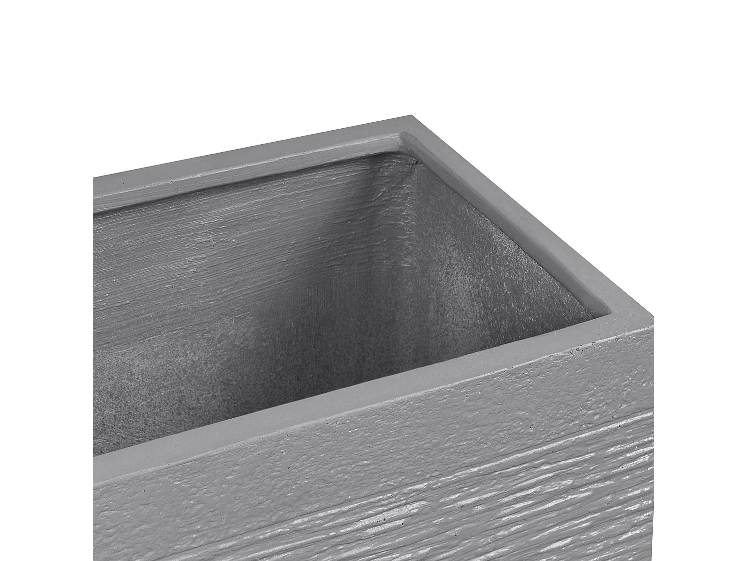 Blumentopf grau rechteckig 80 x 37 x 38 cm MYRA