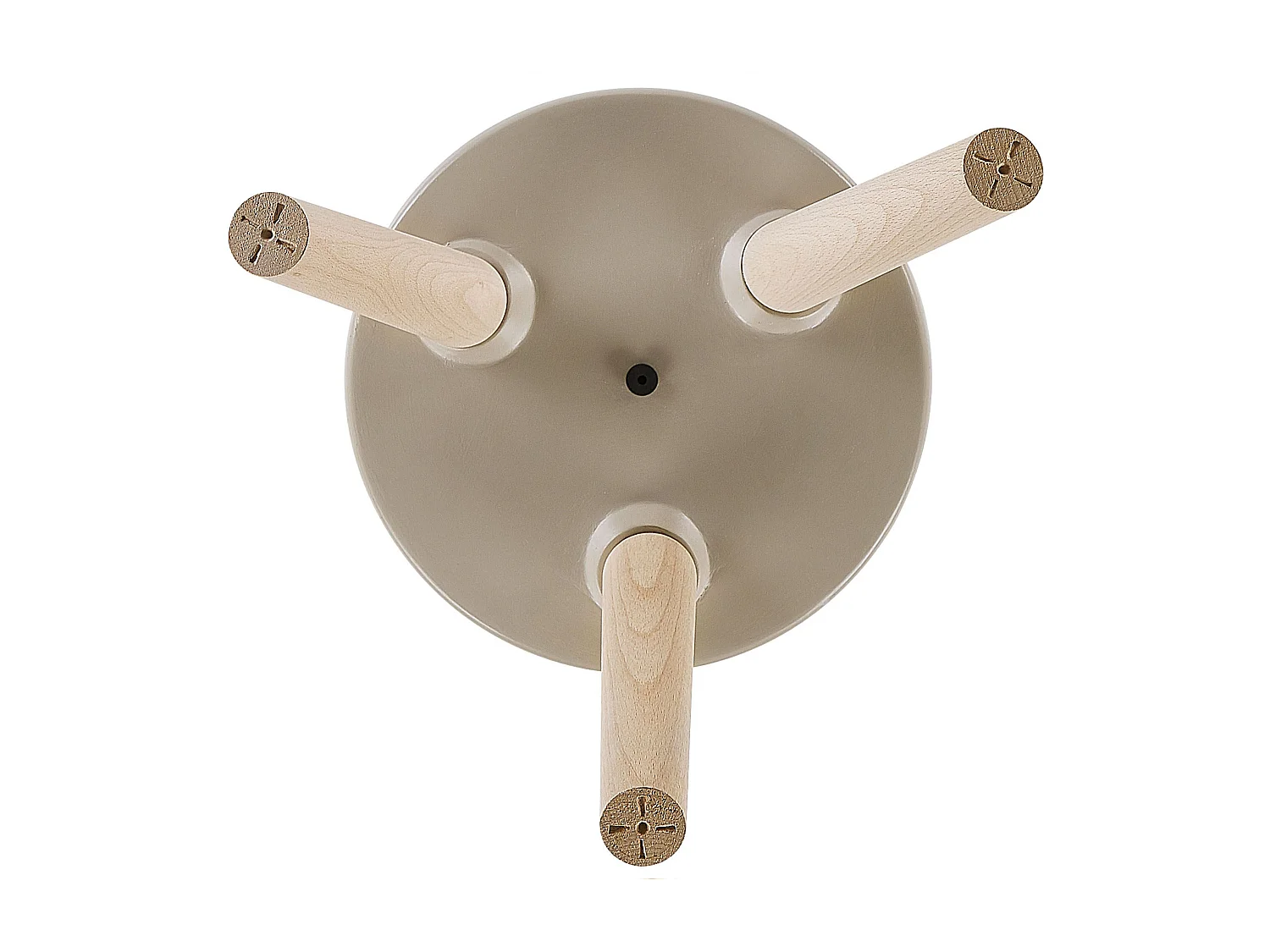 Vaso alto para plantas MILINA Cerâmica 30 cm Creme