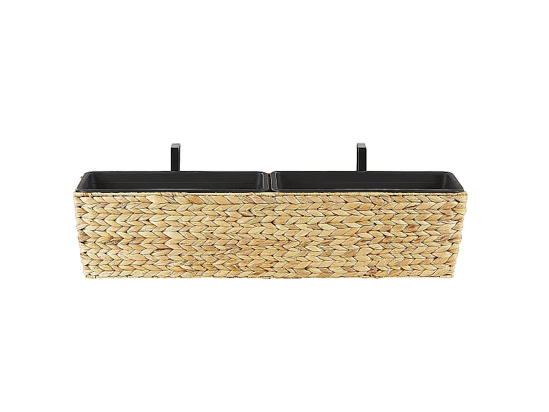 Doniczka KAWALA Rattan 80 cm Piaskowy