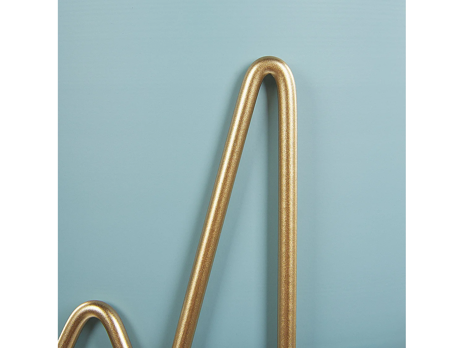 Vaso alto para plantas KALANDRA Metal 19 cm Azul claro