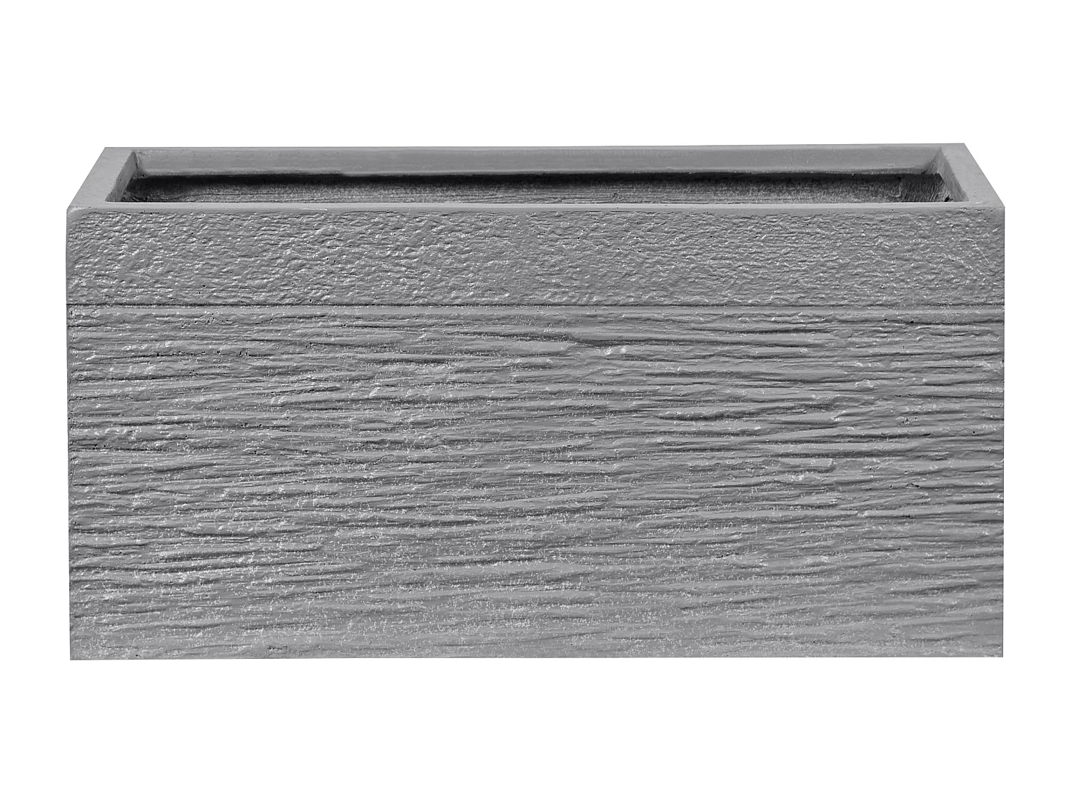 Blumentopf grau rechteckig 50 x 23 x 24 cm MYRA