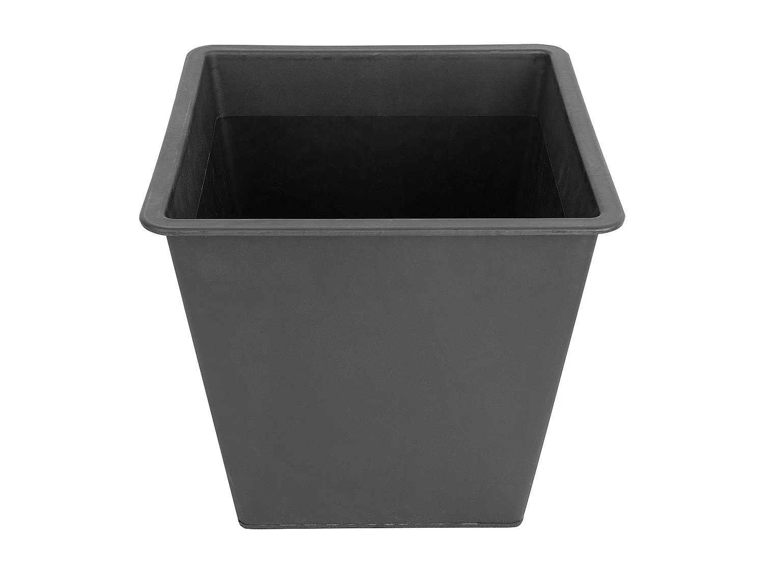 Set van 3 bloempotten BALZO Kunststof 42 cm Zwart