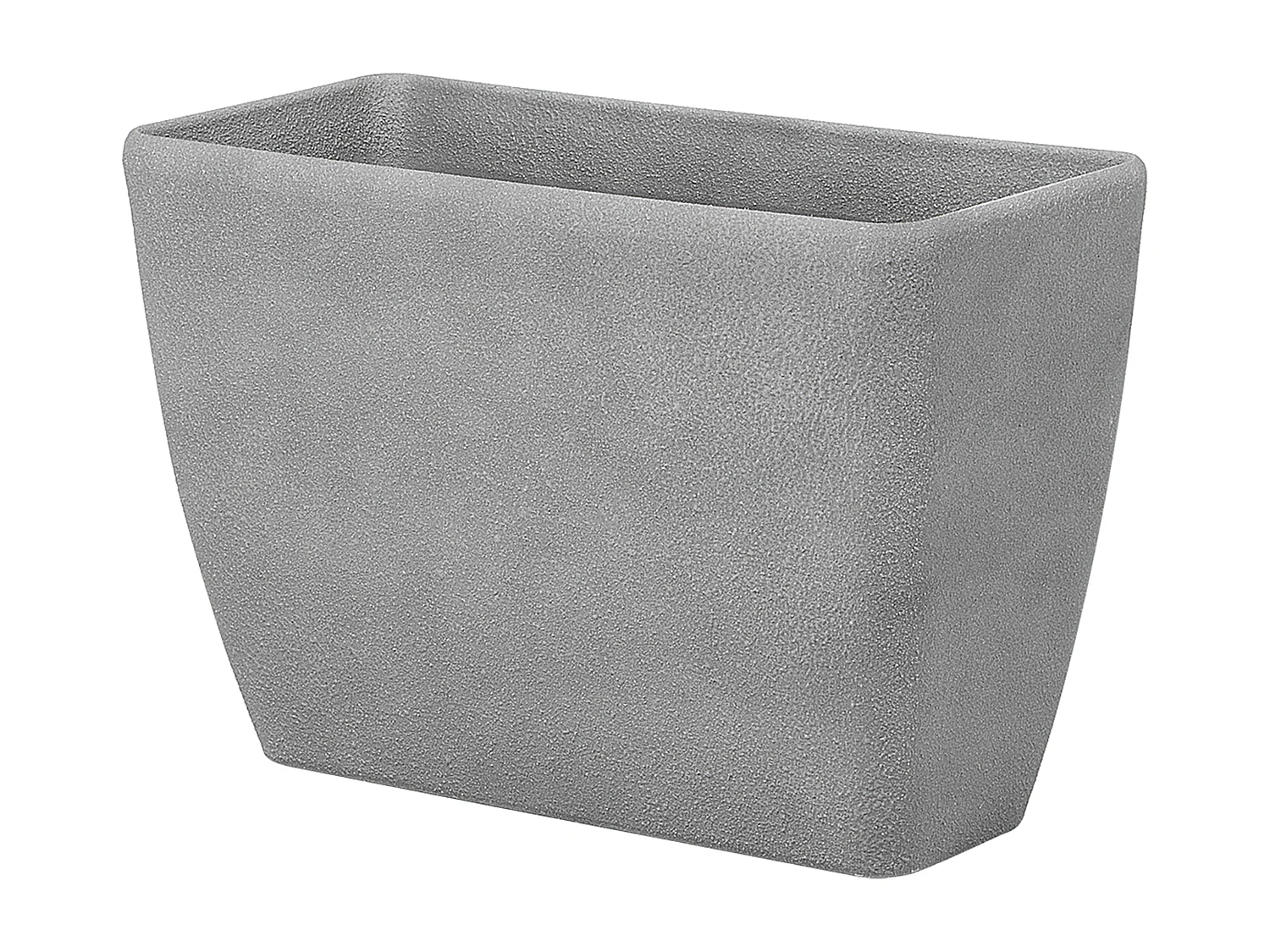 Lot de 2 pots de fleurs BARIS Pierre 60/74 cm Gris