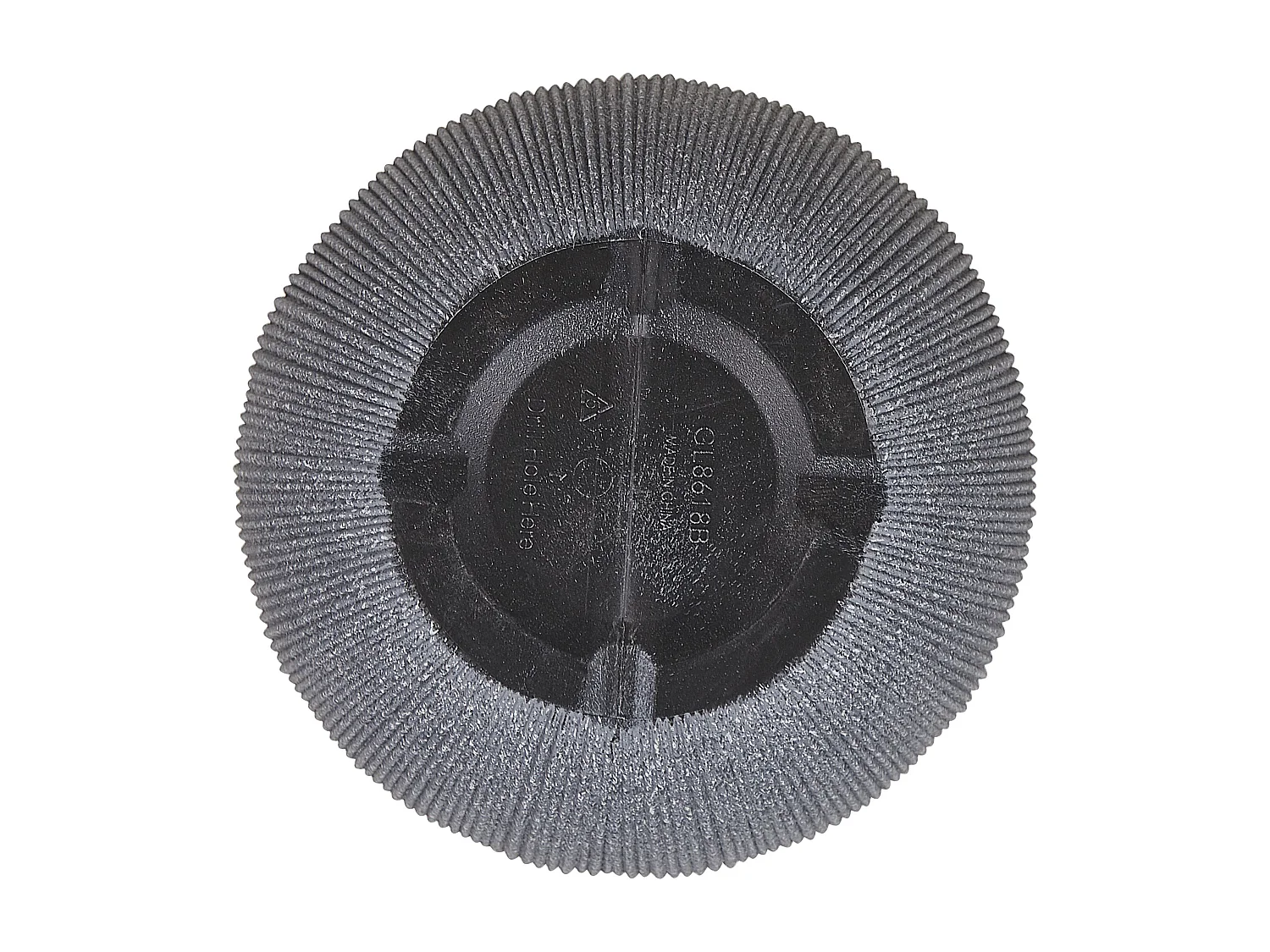 Cache-pot CHIOS Matériaux synthétiques 44 cm Gris