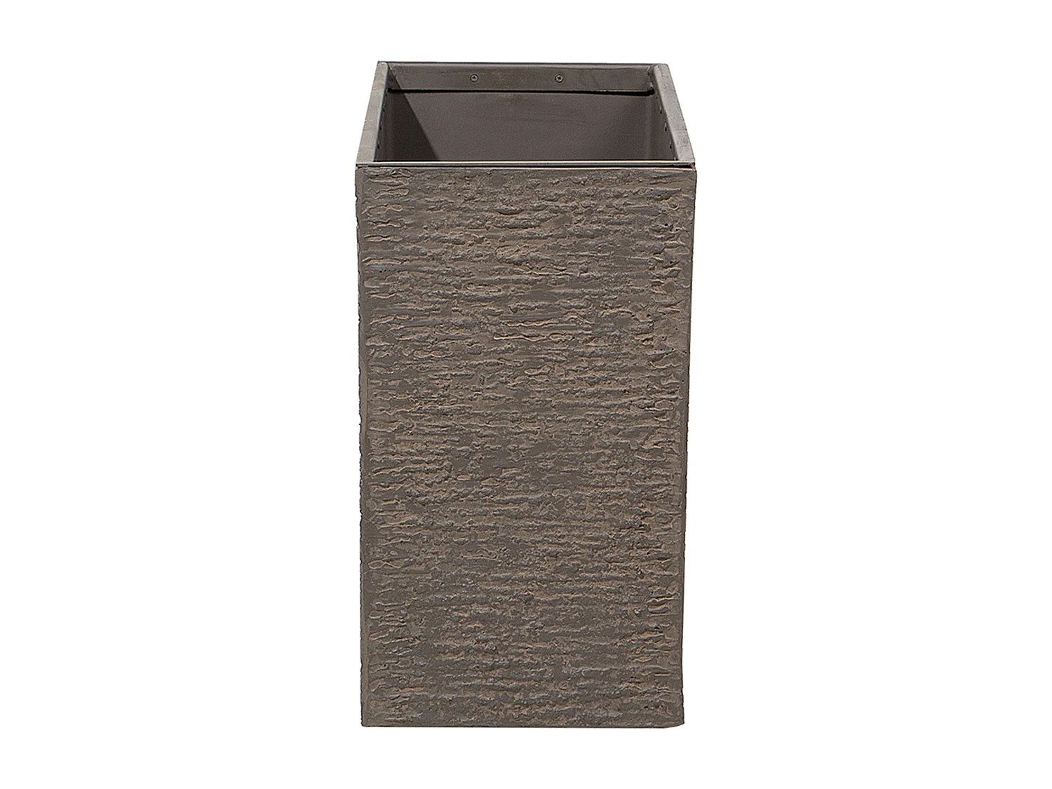 Bloempot EDESSA Steen 70 cm Donkerbruin