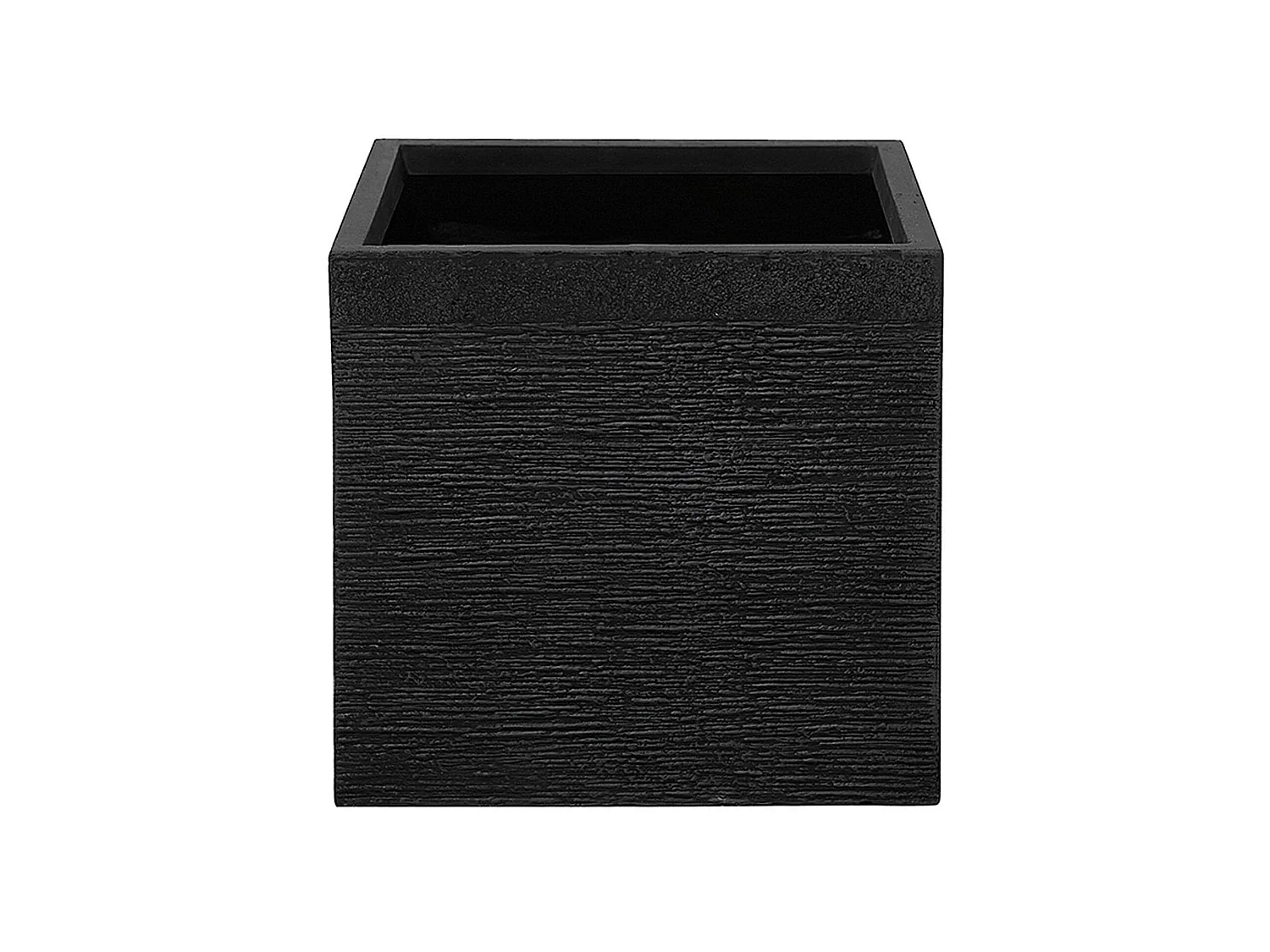 Cache-pot PAROS Céramique 40 cm Noir