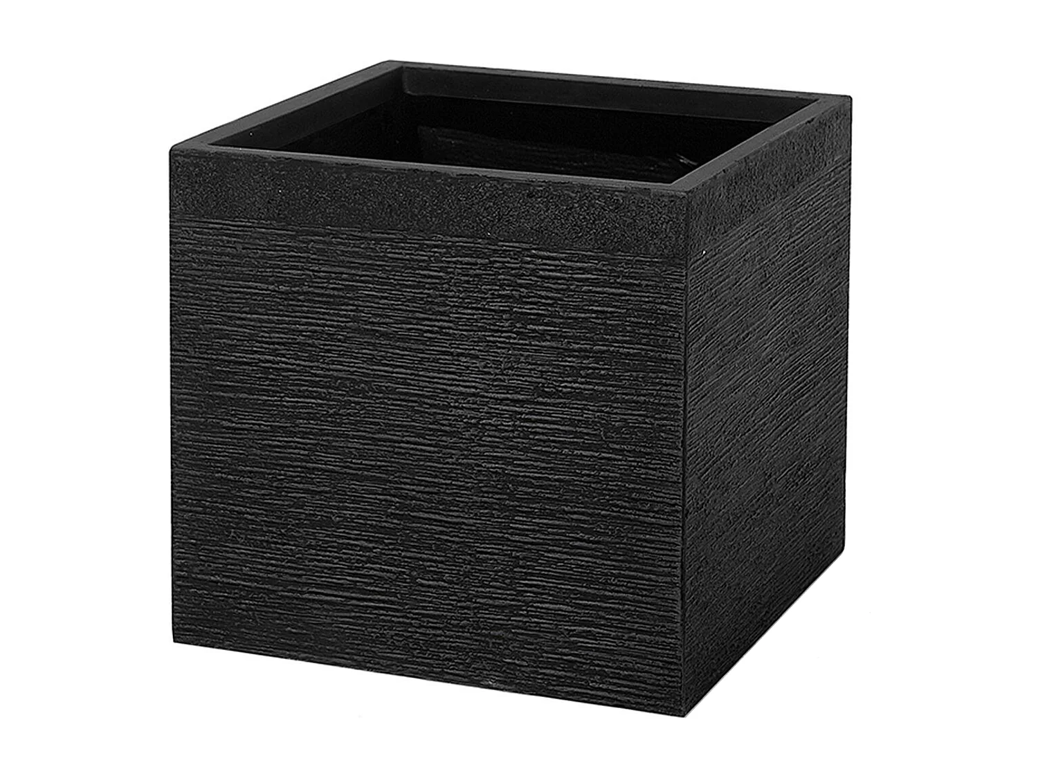 Cache-pot PAROS Céramique 40 cm Noir