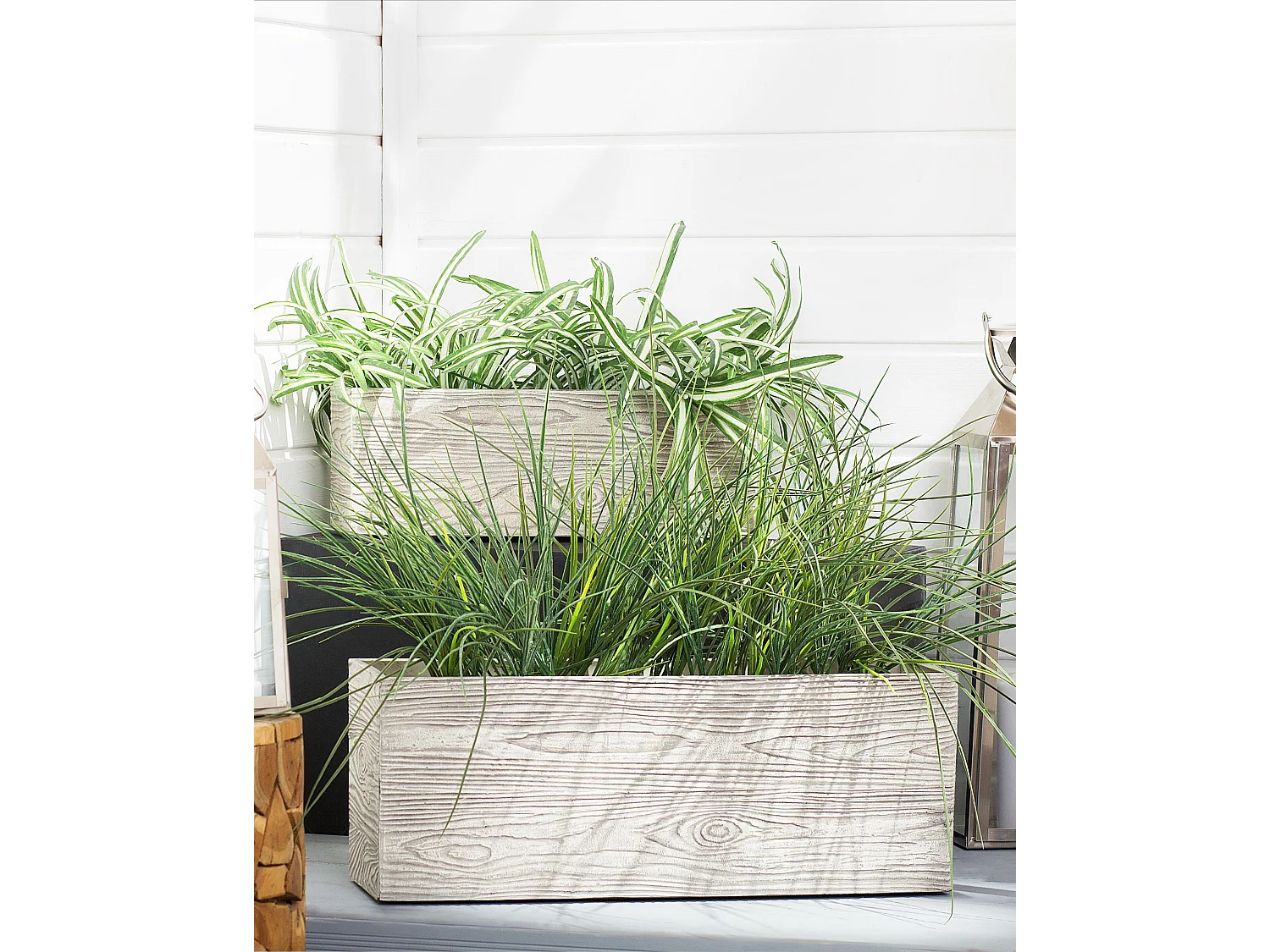 Cache-pot PAOS 42 cm Blanc