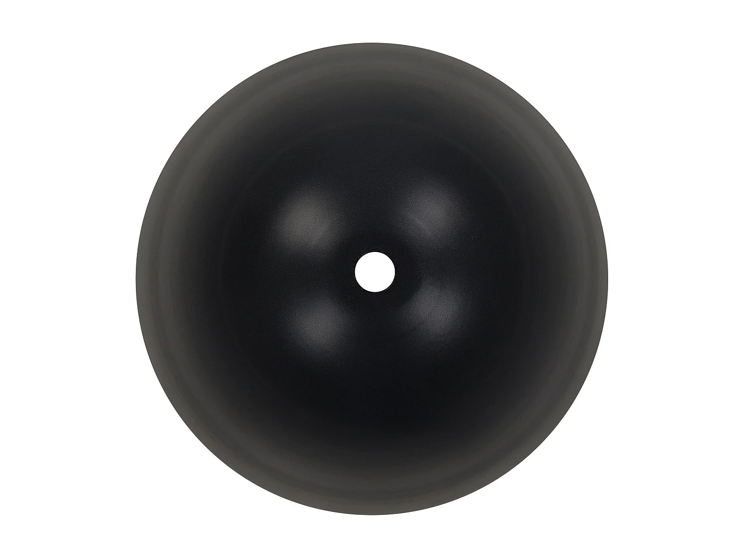 Cache-pot sur pied LEFKI Métal 16 cm Noir