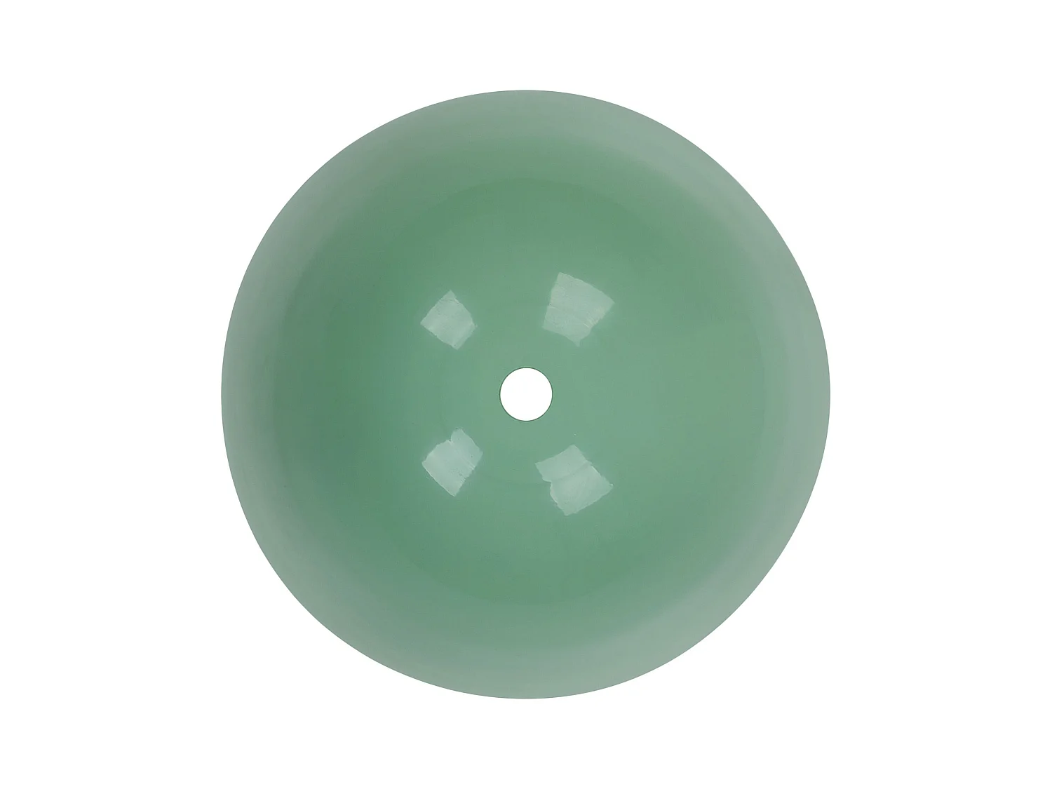 Cache-pot sur pied LEFKI Métal 16 cm Vert menthe