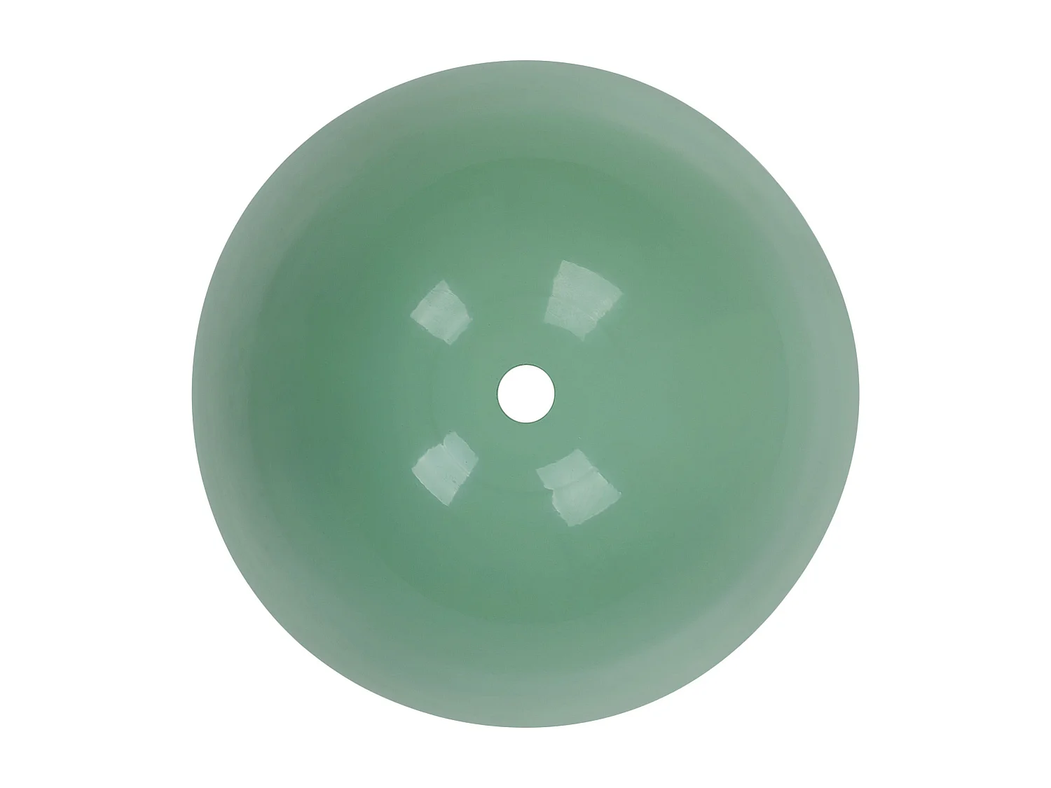 Cache-pot sur pied LEFKI Métal 16 cm Vert menthe