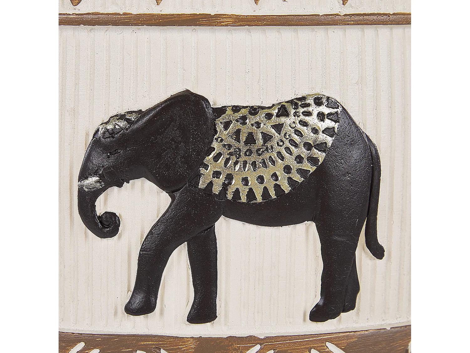 Cache-pot sur pied KOTTES 22 cm Marron clair