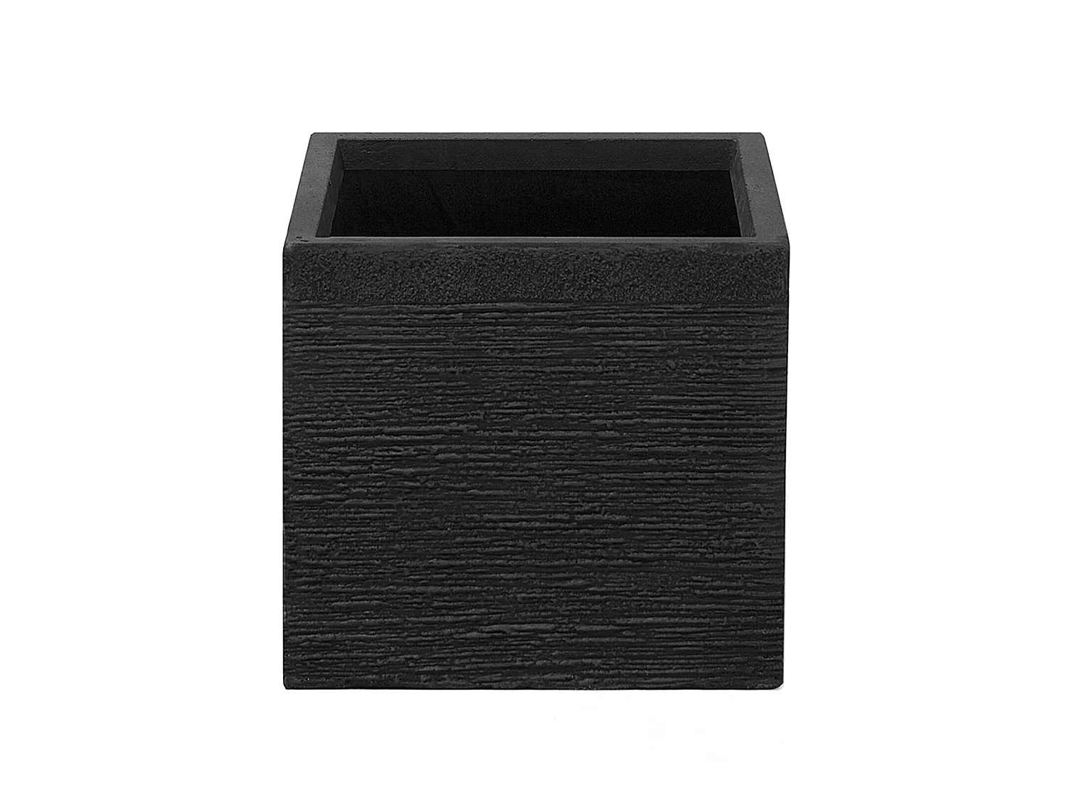 Cache-pot PAROS 30 cm Noir