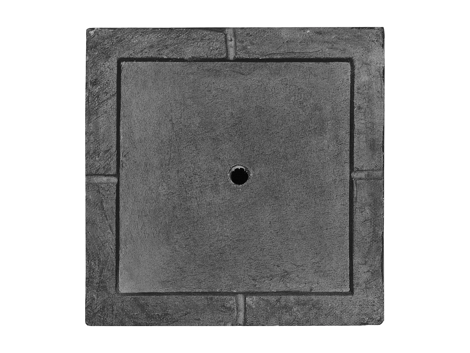 Cache-pot PAROS Céramique 30 cm Noir