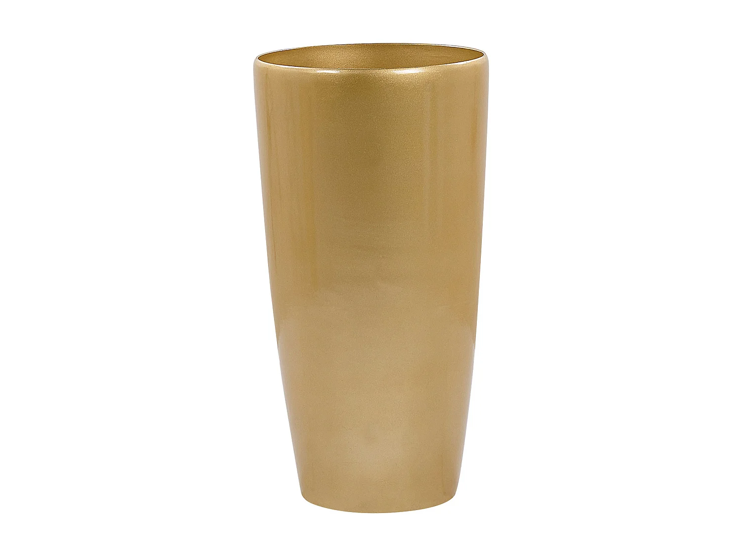 Bloempot TSERIA Steen 40 cm Goud