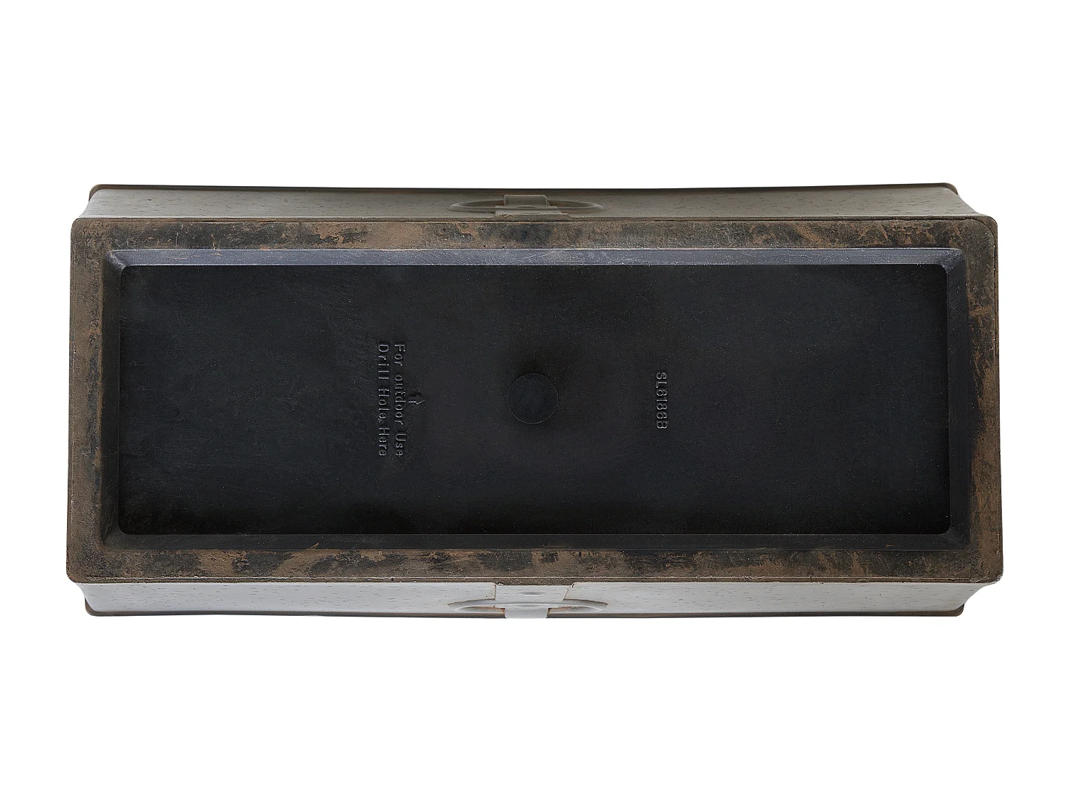 Cache-pot PORIA 60 cm Marron