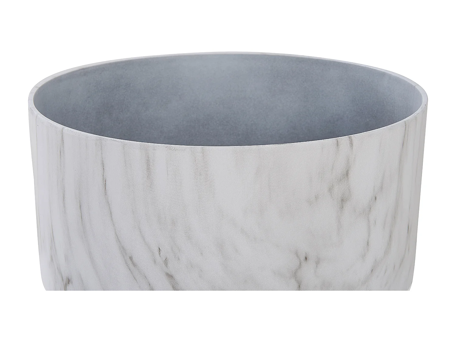 Cache-pot VALTA Pierre 43 cm Blanc