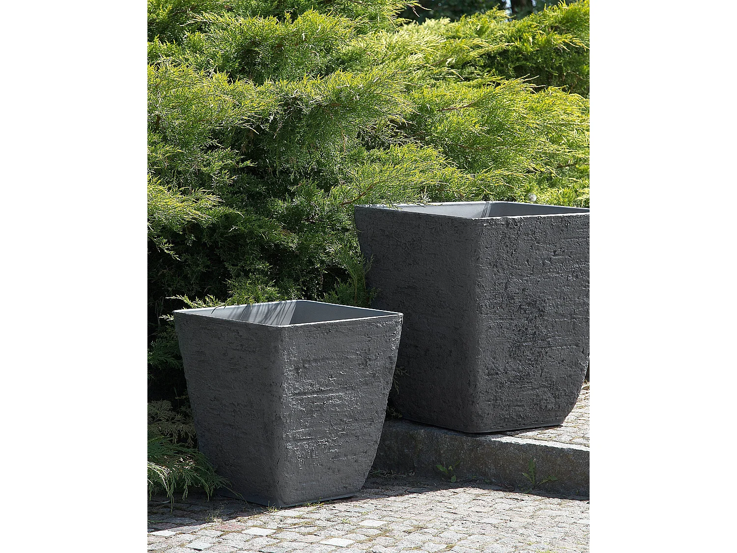 Cache-pot DELOS 39 cm Gris