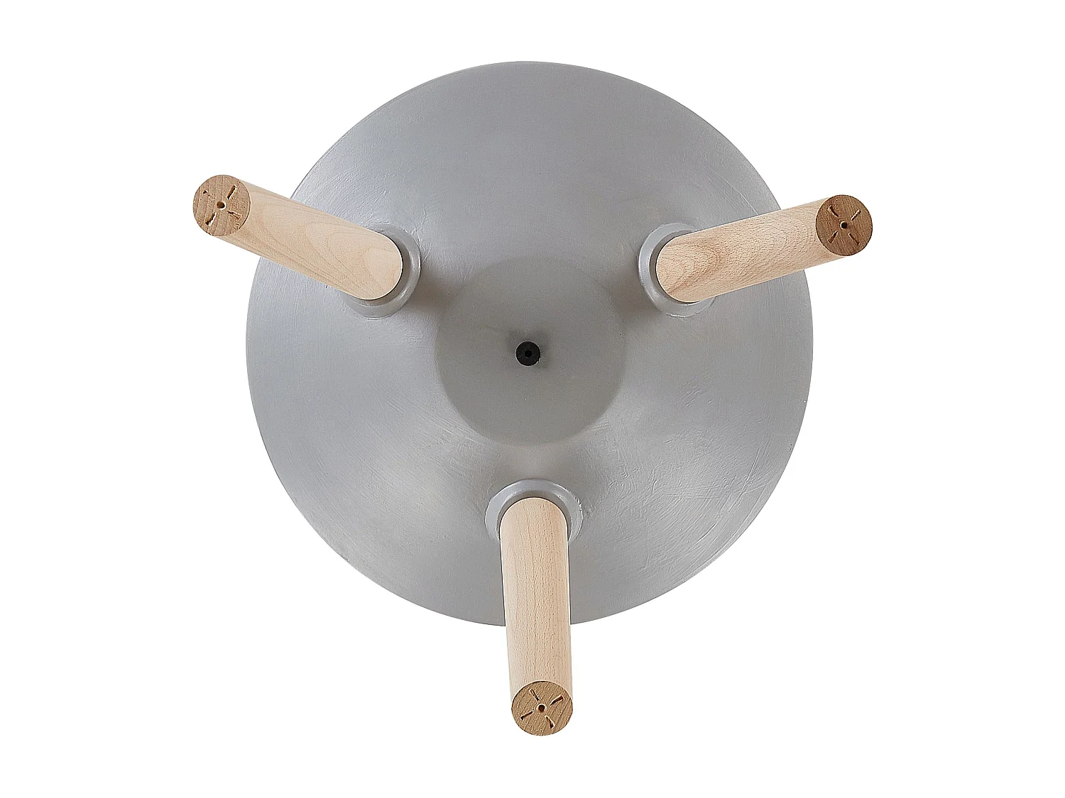 Cache-pot sur pied WERIA 42 cm Gris clair