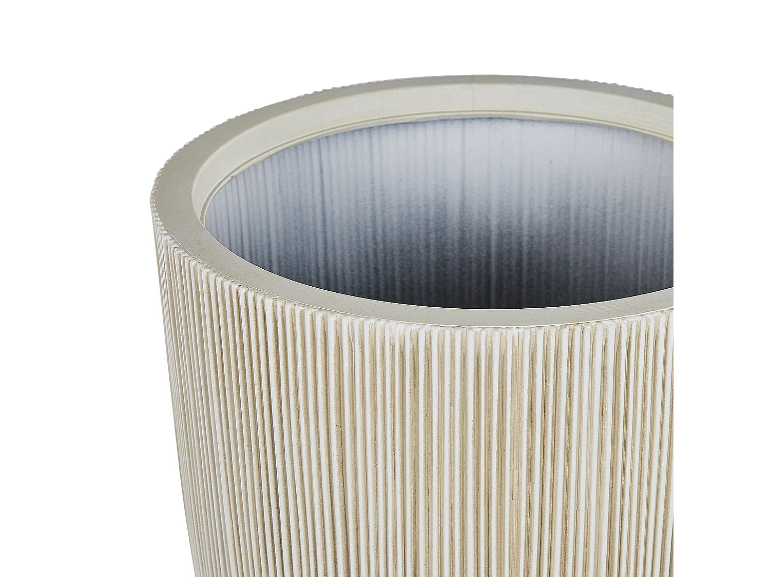 Cache-pot CHIOS Matériaux synthétiques 37 cm Beige