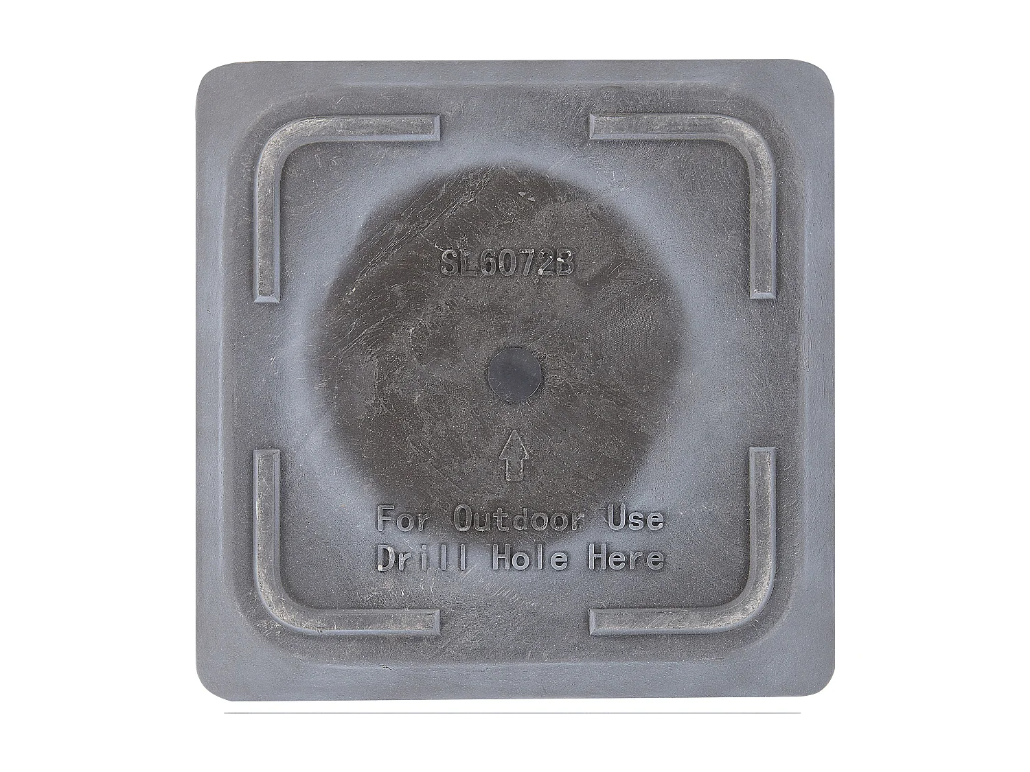 Cache-pot ARTIKI Pierre 35 cm Gris