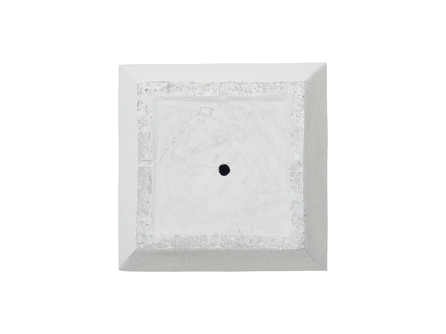 Cache-pot blanc 39 x 39 x 38 cm ORICOS