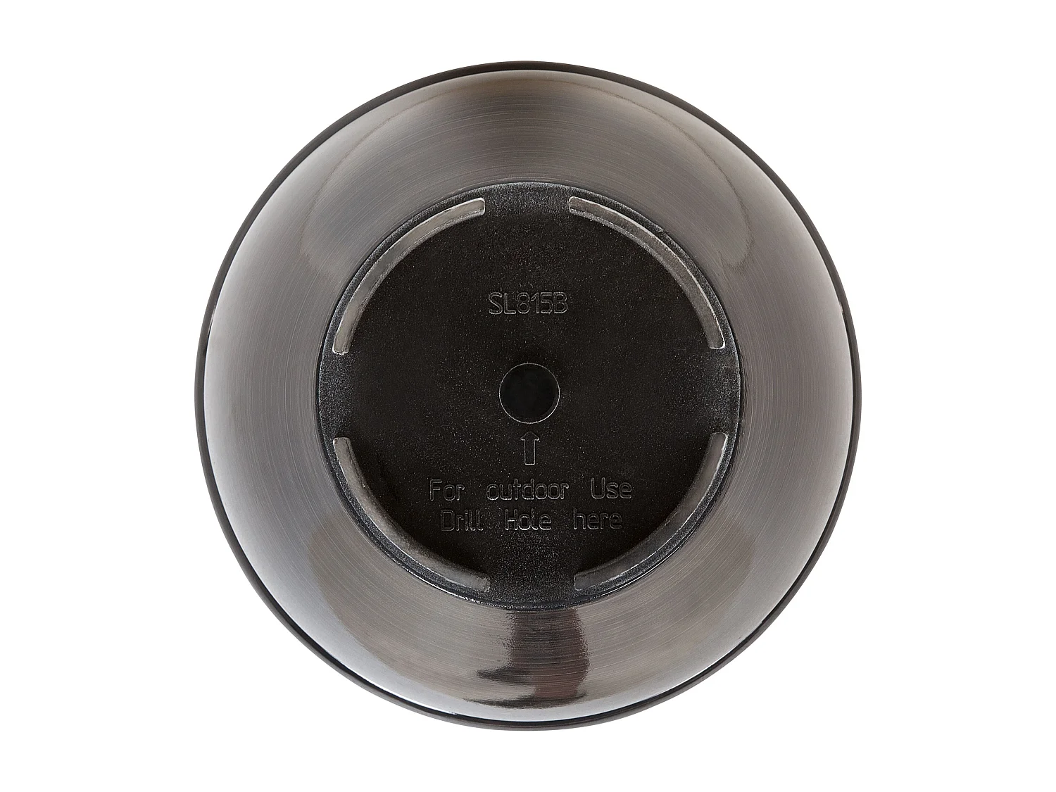 Bloempot TESALIA Steen 44 cm Bruin