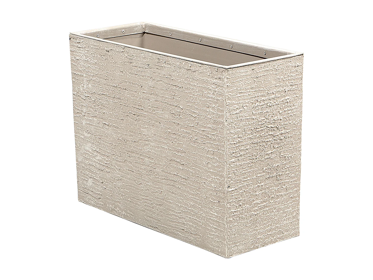 Vaso per piante EDESSA Pietra 60 cm Beige chiaro