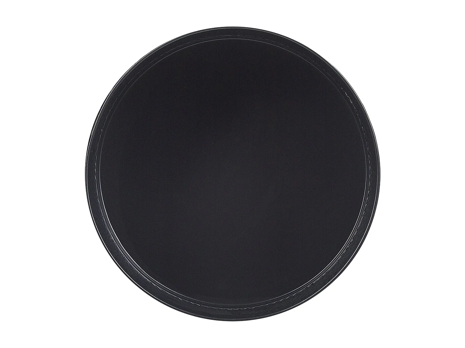 Pflanzenständer schwarz 29 x 26 x 50 cm Metall für Innen- und Außenbereich Leika