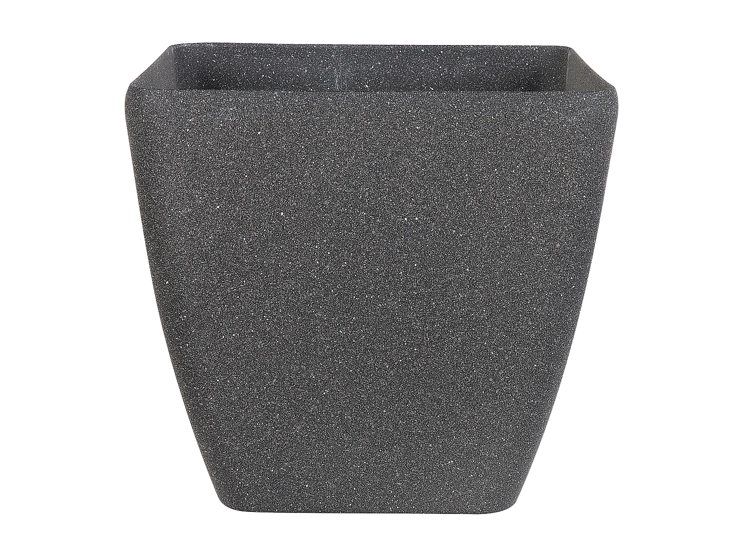Cache-pot ZELI Pierre 49 cm Gris foncé