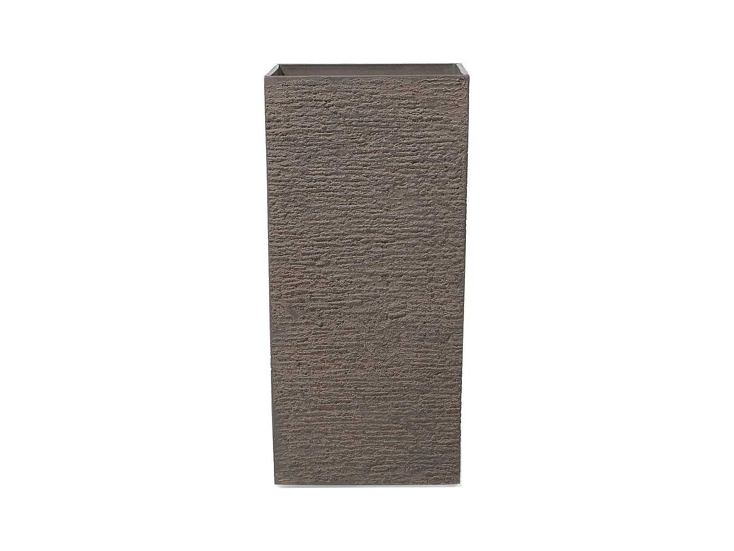 Cache-pot GAZA 40 cm Marron foncé
