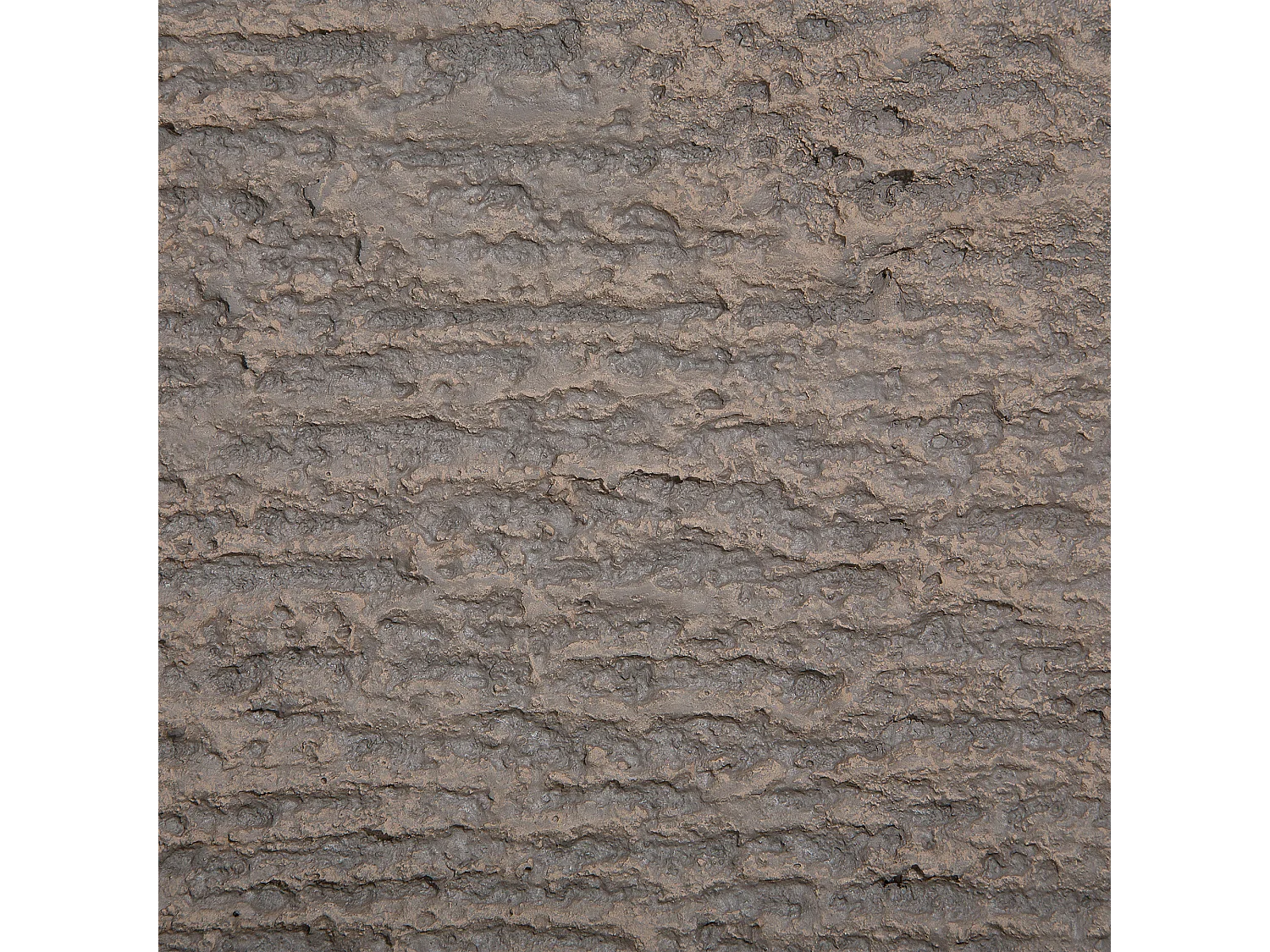 Vaso per piante GAZA Pietra 40 cm Marrone scuro