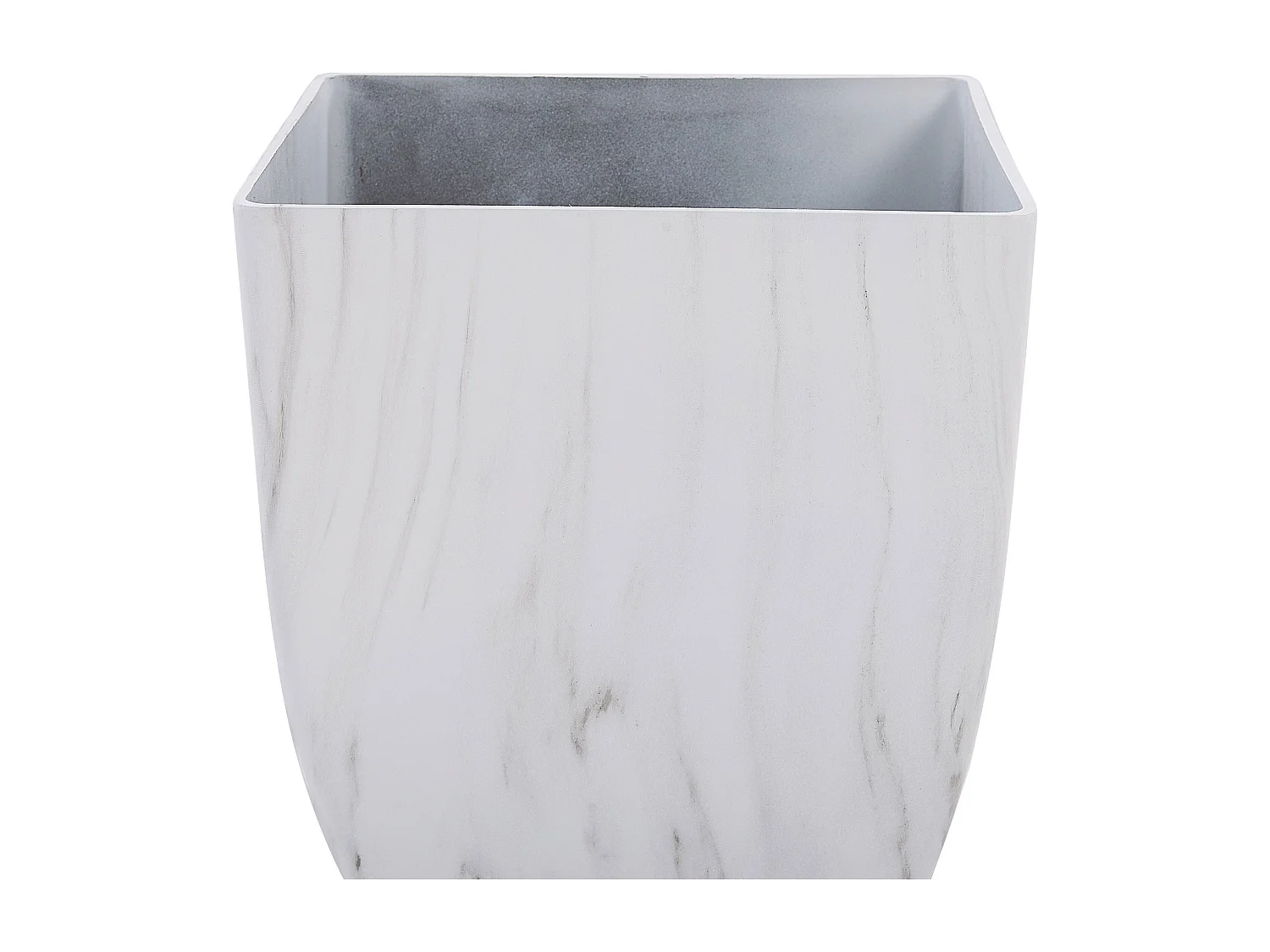 Cache-pot MIRO 35 cm Marbre blanc