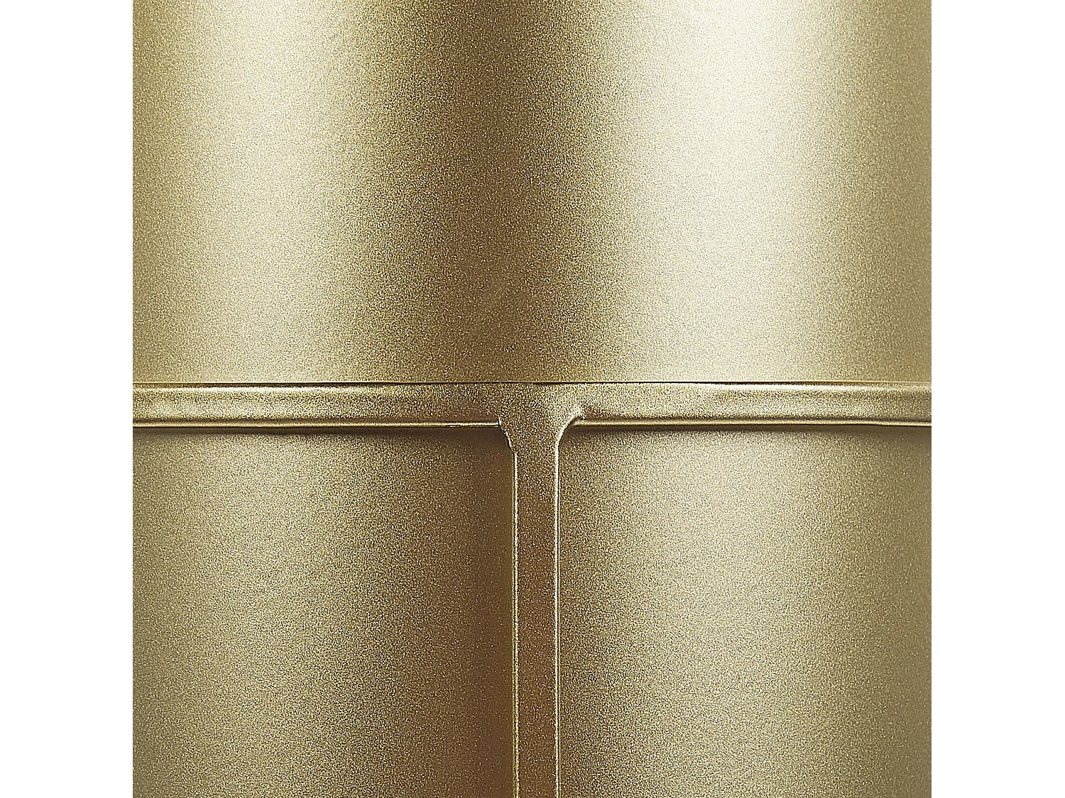 Verhoogde bloempot MILEA Metaal 16 cm Goud