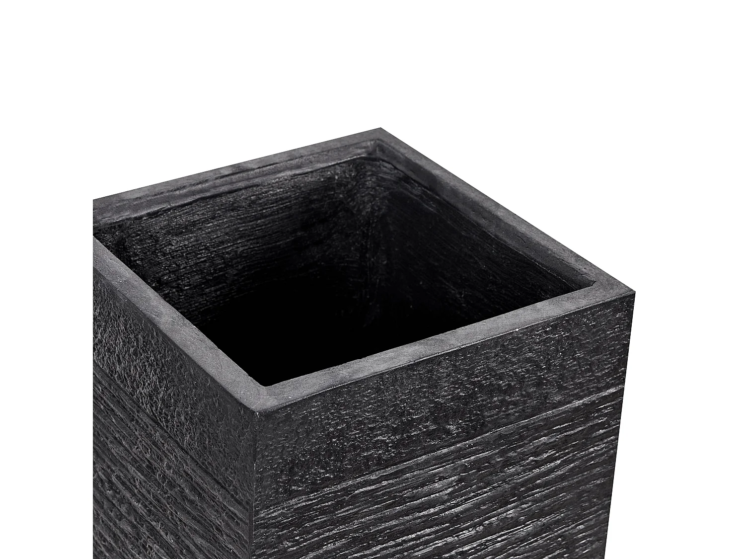 Bloempot DION Keramiek 33 cm Zwart