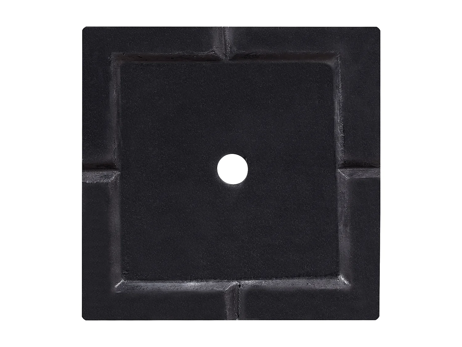 Bloempot DION Keramiek 33 cm Zwart