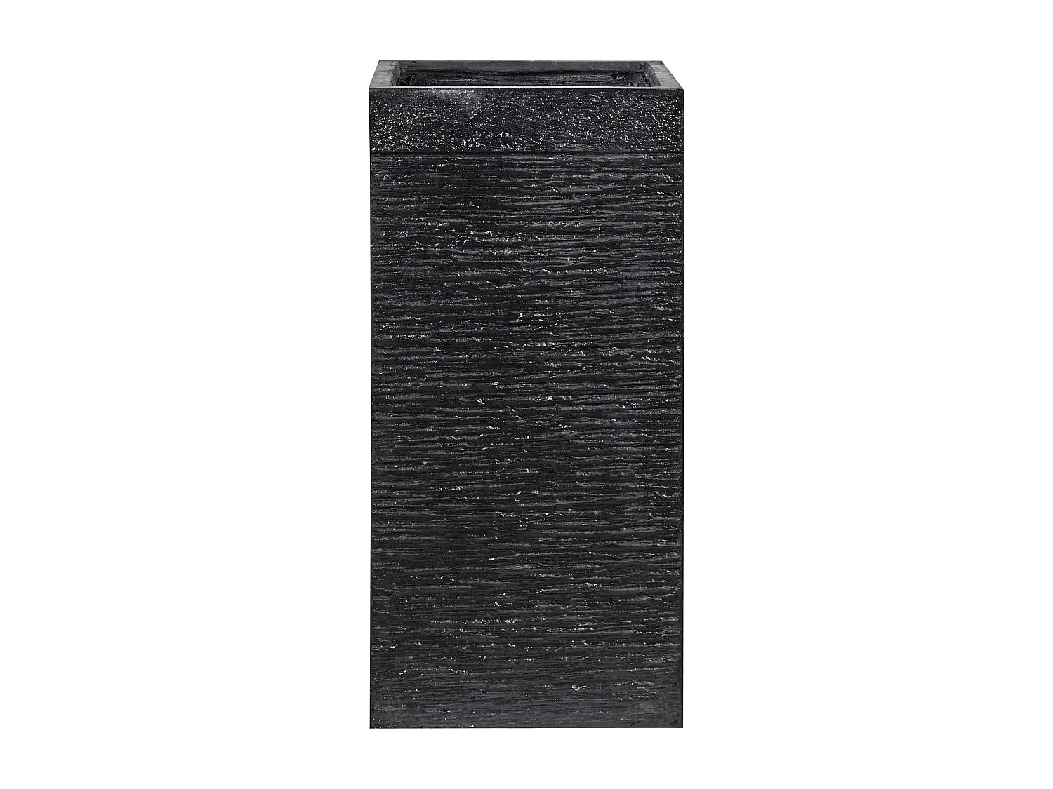 Blumenkübel DION Keramik 33 cm Schwarz