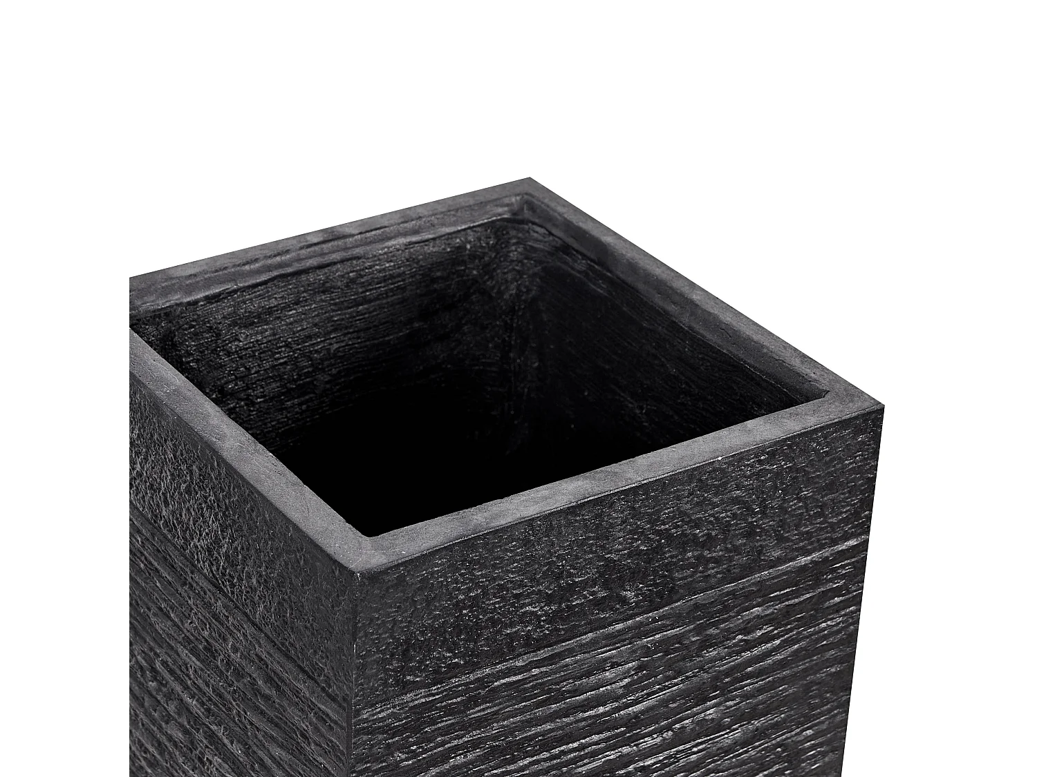 Blumenkübel DION Keramik 33 cm Schwarz