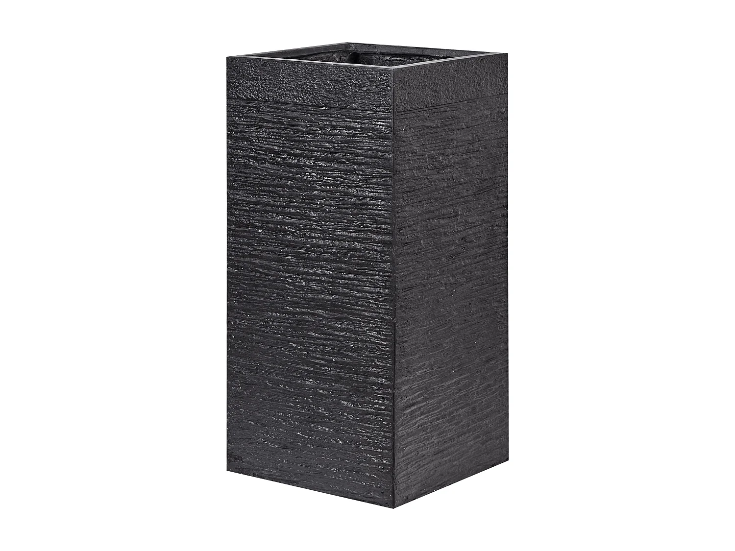 Bloempot DION Keramiek 33 cm Zwart